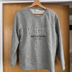 Northern Reflections Sweatshirt Size L Grey